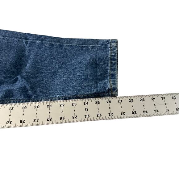 Lee Women's 14P Blue Jeans Basic Petite 100% Cotton Made in USA - Picture 7 of 11